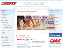 Tablet Screenshot of copyme.es